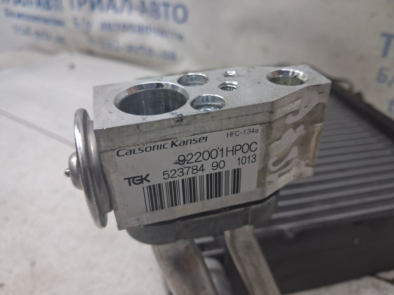 Испаритель кондиционера Nissan Qashqai J10 1.6 diesel R9M Испаритель кондиционера Nissan Qashqai J10 1.6 diesel R9M