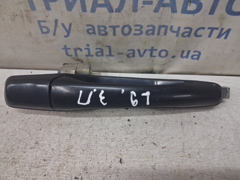 Запчасть ручка двери внешняя задняя правая Mitsubishi Lancer 2003-2009 9 1.6 бензин 4G18 MR646805 Б/У Ручка двери внешняя задняя правая Mitsubishi Lancer 2003-2009 9 1.6 бензин 4G18 MR646805 Б/У