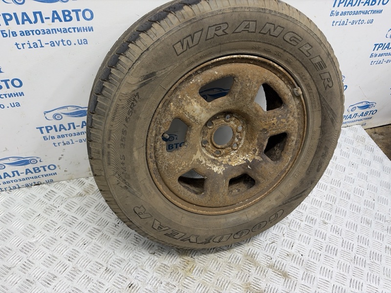 Запаска с резиной Nissan Navara D40 2.5 Diesel YD25DDTI Запаска с резиной Nissan Navara D40 2.5 Diesel YD25DDTI