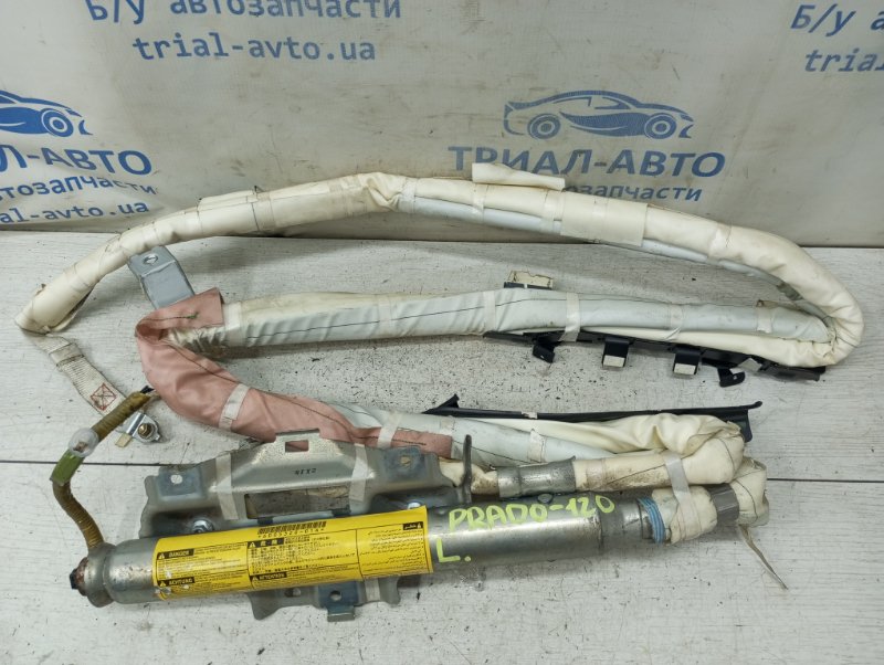 Запчасть airbag потолка(шторка) левый Toyota Prado 2003-2009 120 4.0 6218060010 Б/У Airbag потолка(шторка) левый Toyota Prado 2003-2009 120 4.0 6218060010 Б/У