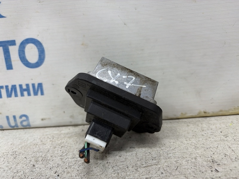Запчасть резистор печки Mazda CX 7 2006-2012 ER 2.2 дизель MZR-CD GJ6E61B15 Б/У Резистор печки Mazda CX 7 2006-2012 ER 2.2 дизель MZR-CD GJ6E61B15 Б/У