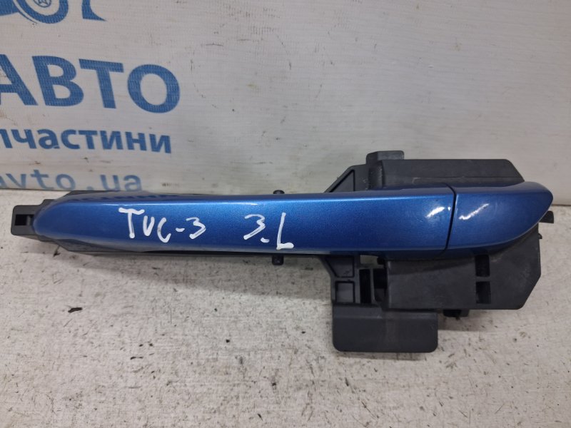 Ручка двери внешняя задняя левая Hyundai Tucson 2015-2021 TL 1.7 diesel D4FD 83655D7000 Б/У