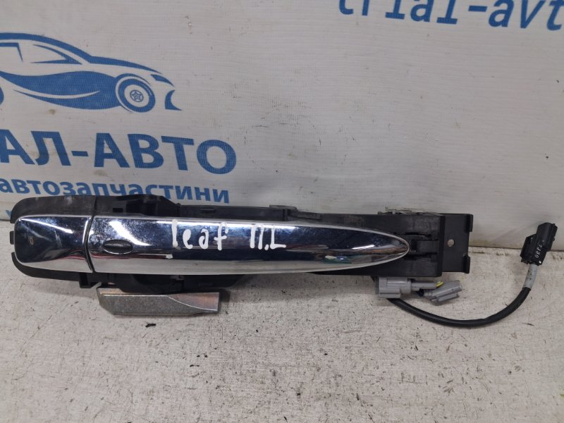 Ручка двери внешняя передняя левая Nissan Leaf 2017- 806403NK0B Б/У