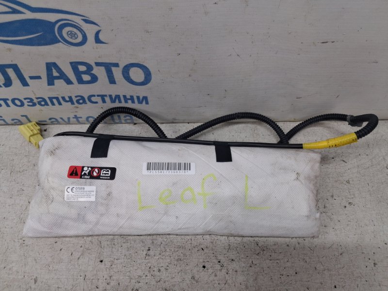 Запчасть подушка безопасности в кресло передняя левая Nissan Leaf 2017- ZE1 Электро 230V 10A 985H15SH0A Б/У Подушка безопасности в кресло передняя левая Nissan Leaf 2017- ZE1 Электро 230V 10A 985H15SH0A Б/У