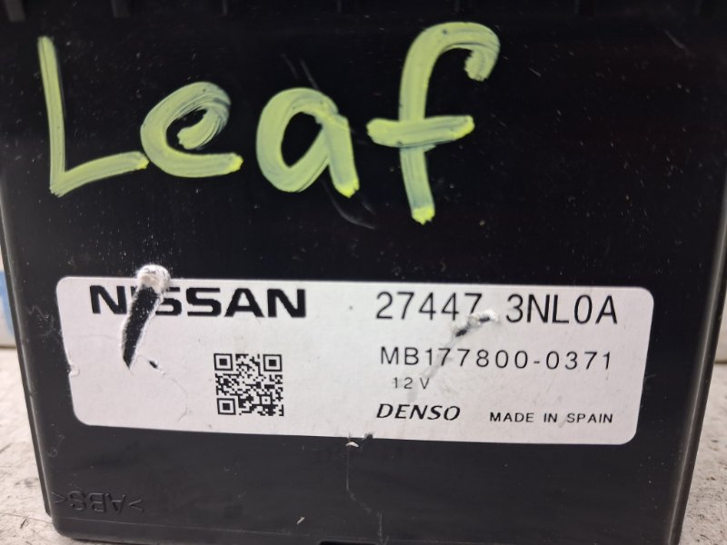 Блок управления Leaf 2017- ZE1 Электро 230V 10A Блок управления Leaf 2017- ZE1 Электро 230V 10A