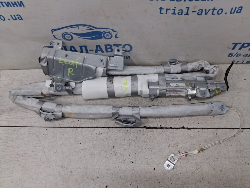 Airbag потолка(шторка) правый Nissan Leaf 2017- ZE1 Электро 230V 10A 985P05SH0A Б/У