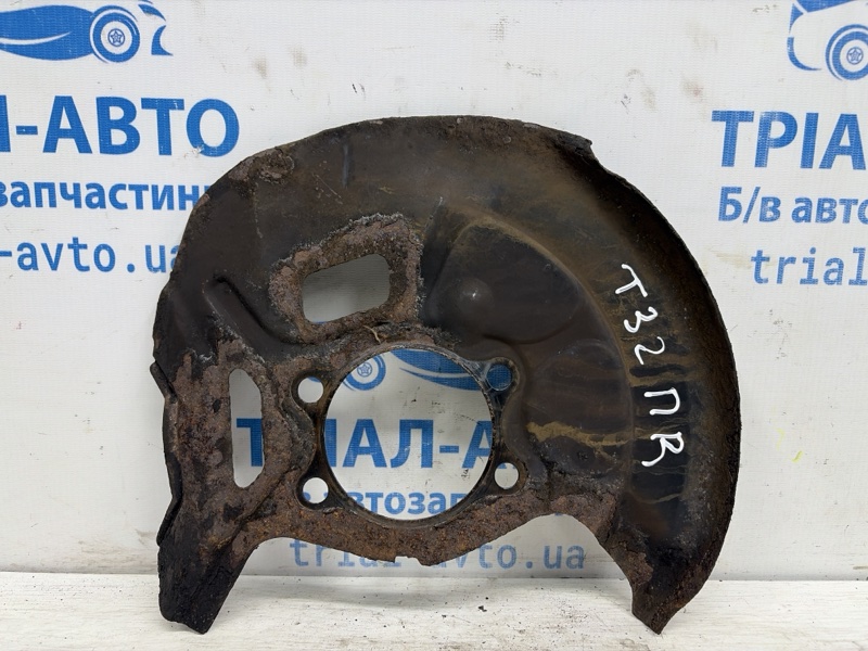 Запчасть кожух тормозного диска передний правый Nissan X-Trail 2014-2021 T32 1.6 diesel R9M 411514CU0A Б/У Кожух тормозного диска передний правый Nissan X-Trail 2014-2021 T32 1.6 diesel R9M 411514CU0A Б/У