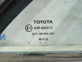 Стекло двери задней правой (форточка) Camry 2006-2011 XV40 Стекло двери задней правой (форточка) Camry 2006-2011 XV40