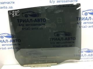 Стекло двери заднее правое Mitsubishi L200 2006-2015