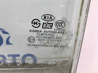 Стекло двери заднее левое Kia Sorento BL 2.5 diesel D4CB