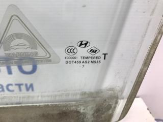Стекло двери переднее левое Hyundai Santa fe CM 2.7 бензин G6EA Стекло двери переднее левое Hyundai Santa fe CM 2.7 бензин G6EA