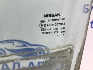 Стекло двери переднее левое Nissan Juke F15 1.6 turbo MR16DDT Стекло двери переднее левое Nissan Juke F15 1.6 turbo MR16DDT