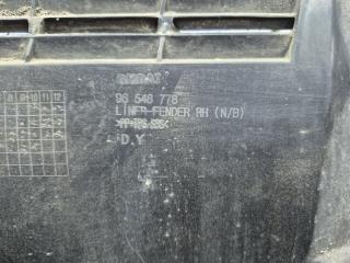 Подкрылок передний правый Lacetti 2004-2013 j200 1.8 бензин F18D3 Подкрылок передний правый Lacetti 2004-2013 j200 1.8 бензин F18D3