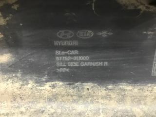 Накладка порога внешняя правая Sportage 2010-2016 SL 1.7 diesel D4FD