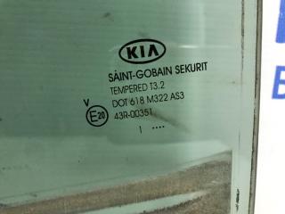 Стекло двери заднее левое Kia Sportage SL 1.7 diesel D4FD