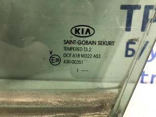 Стекло двери задней левой (форточка) Kia Sportage SL 1.7 diesel D4FD Стекло двери задней левой (форточка) Kia Sportage SL 1.7 diesel D4FD