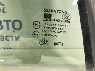 Стекло двери задней левой (форточка) SsangYong Kyron DJ 2.7 D27DT Стекло двери задней левой (форточка) SsangYong Kyron DJ 2.7 D27DT