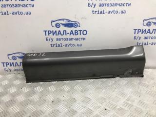 Накладка порога внешняя левая задняя Kia Sorento 2002-2011