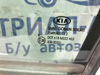 Стекло двери задней левой (форточка) Sportage 2010-2016 SL 1.7 diesel D4FD Стекло двери задней левой (форточка) Sportage 2010-2016 SL 1.7 diesel D4FD