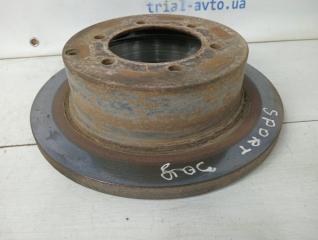 Диск тормозной задний Pajero Sport 1996-2008 K9 2.5 Diesel 4D56 Диск тормозной задний Pajero Sport 1996-2008 K9 2.5 Diesel 4D56