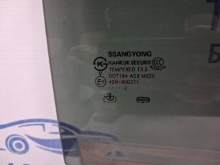 Стекло двери заднее правое SsangYong Korando C200 2.0 diesel D20Dt Стекло двери заднее правое SsangYong Korando C200 2.0 diesel D20Dt