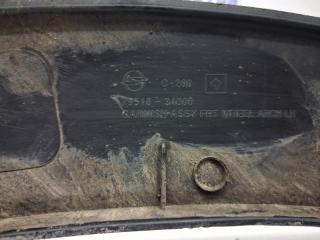 Накладка крыла передняя левая Korando 2010-2019 C200 2.0 diesel D20Dt Накладка крыла передняя левая Korando 2010-2019 C200 2.0 diesel D20Dt