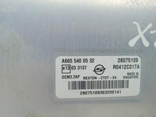 Блок управления двигателем Rexton 2006-2012 Y250 2.7 D27DT Блок управления двигателем Rexton 2006-2012 Y250 2.7 D27DT