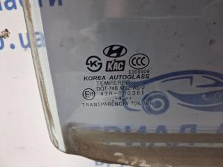 Стекло двери заднее правое Hyundai Tucson JM 2.0 diesel D4EA Стекло двери заднее правое Hyundai Tucson JM 2.0 diesel D4EA
