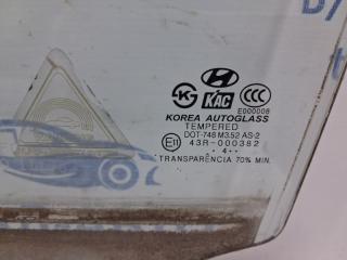 Стекло двери переднее левое Hyundai Tucson JM 2.0 diesel D4EA