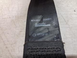 Ремень безопасности передний правый Duster 2010-2017 HS 1.5 Diesel K9K