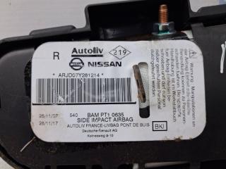 Подушка безопасности в кресло правая Navara 2004-2015 D40 2.5 Diesel YD25DDTI