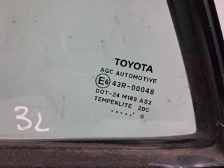 Стекло двери задней левой (форточка) Auris 2006-2012 E150 1.6 бензин 1ZRFAE