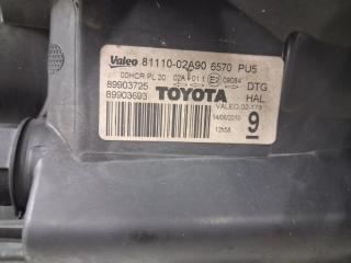 Фара правая галоген Auris 2006-2012 E150 1.6 бензин 1ZRFAE