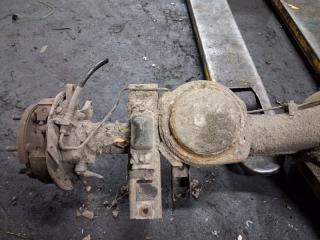 Мост задний Pajero Sport 1996-2008 K9 3.0 бензин 6G72