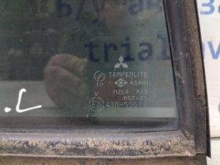 Стекло двери задней левой (форточка) Pajero Sport 1996-2008 K9 3.0 бензин 6G72