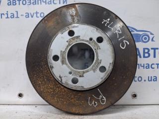 Запчасть диск тормозной передний Toyota Auris 2006-2012