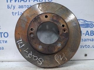 Диск тормозной передний Kia Sorento 2002-2011 Б/У Диск тормозной передний Kia Sorento 2002-2011