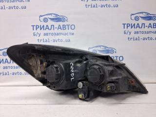 Фара левая галоген Рестайлинг Ceed 2006-2012 ED 1.6 diesel D4FB