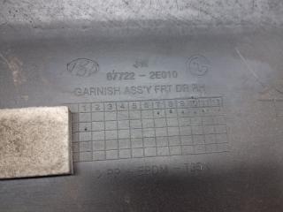 Накладка двери передняя правая Tucson 2004-2009 JM 2.0 diesel D4EA