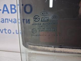 Стекло двери заднее правое Kia Sorento BL 2.5 diesel D4CB