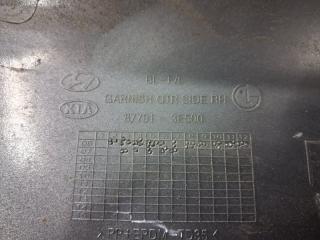 Накладка крыла задняя правая Sorento 2002-2011 BL 2.5 diesel D4CB