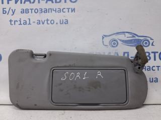 Козырек солнцезащитный правый Kia Sorento 2002-2011 Б/У Козырек солнцезащитный правый Kia Sorento 2002-2011