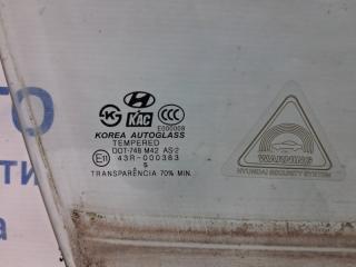 Стекло двери переднее правое Hyundai Sonata NF 2.4 бензин G4KC