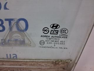 Стекло двери переднее левое Hyundai Sonata NF 2.4 бензин G4KC