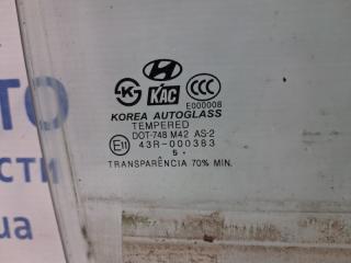 Стекло двери заднее правое Hyundai Sonata NF 2.4 бензин G4KC