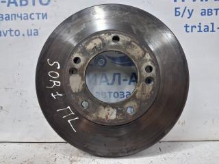 Диск тормозной передний Kia Sorento 2002-2011 Б/У Диск тормозной передний Kia Sorento 2002-2011
