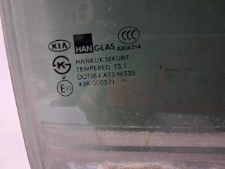 Стекло двери заднее правое Kia Sorento BL 2.5 diesel D4CB