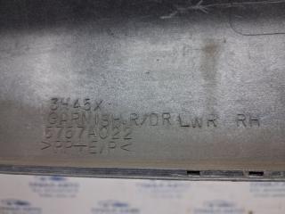 Накладка двери задняя правая Outlander 2007-2012 XL 2.4 бензин 4b12