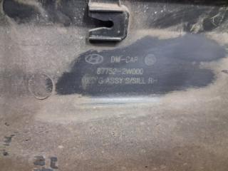 Накладка порога внешняя правая Santa fe 2012-2019 DM 2.2 diesel D4HB