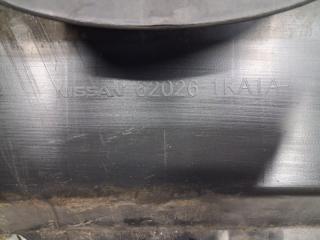 Решетка бампера (губа с круглыми заборниками) Juke 2010-2019 F15 1.6 turbo MR16DDT